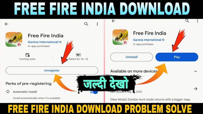Free Fire India Launch Date